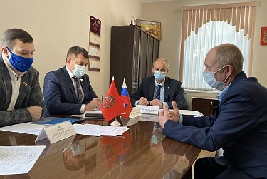 На личном приеме 